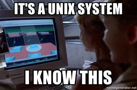 The Jurassic Park scene with fsn on screen: “It’s a Unix system, I know this”